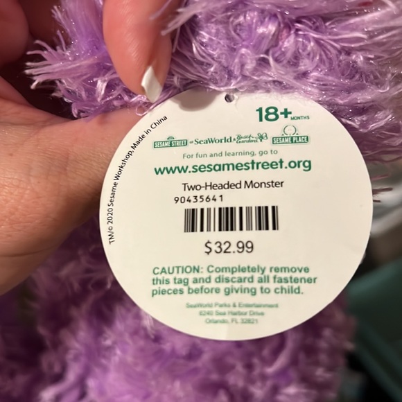 Two headed monster Sesame Street - Picture 5 of 5